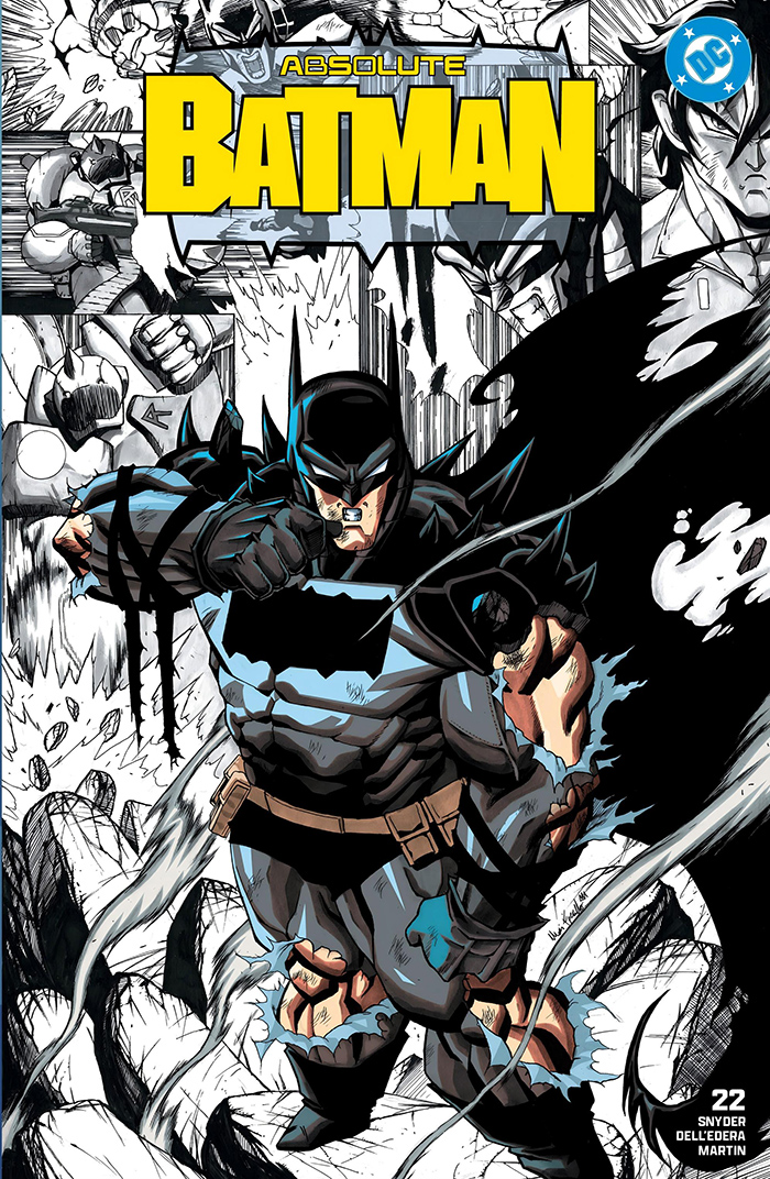 ABSOLUTE BATMAN #22 Mario Jiman Trade VAR LTD 1000