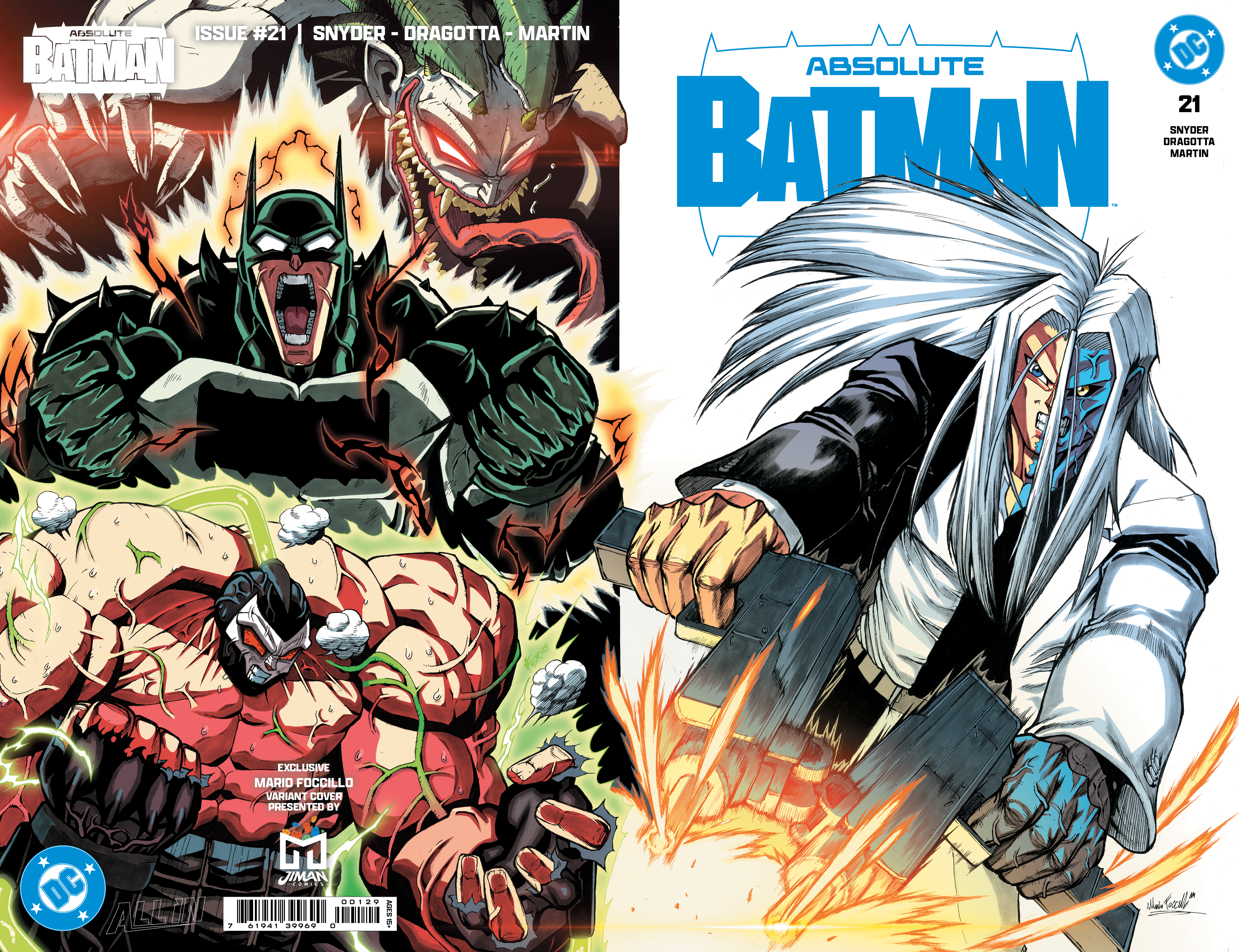 ABSOLUTE BATMAN #21 MARIO Exclusive VAR(Full trade dress)